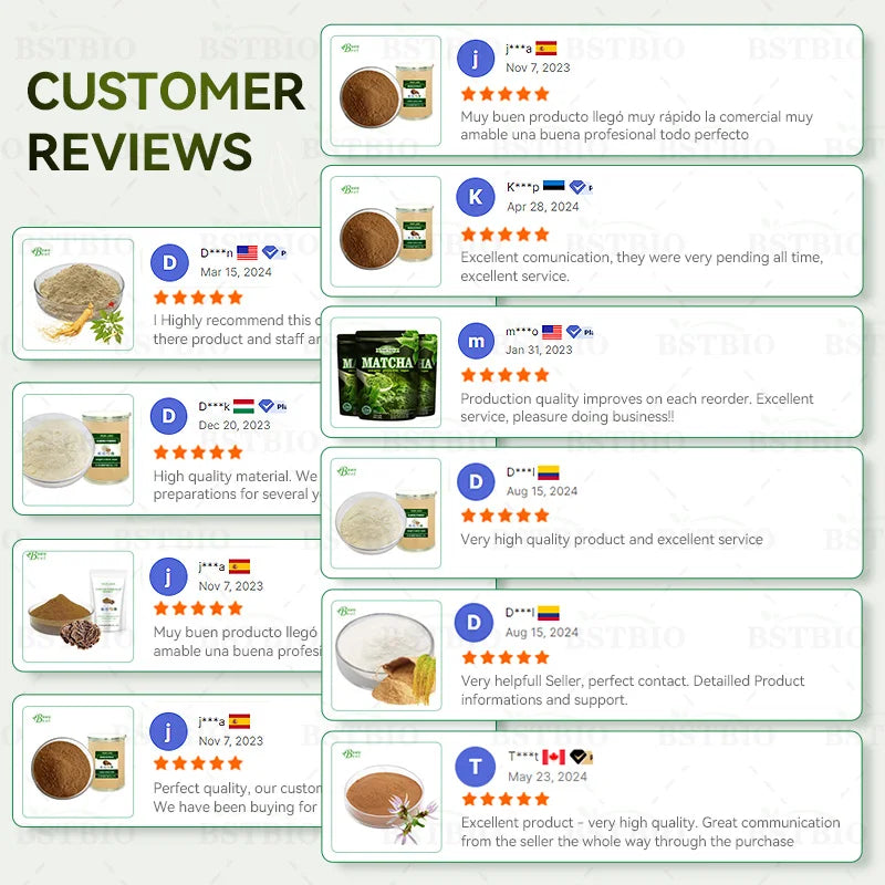 BSTBIO Mushroom Supplements Reishi Powder Shell Broken Ganoderma Lucidum Spore Powder