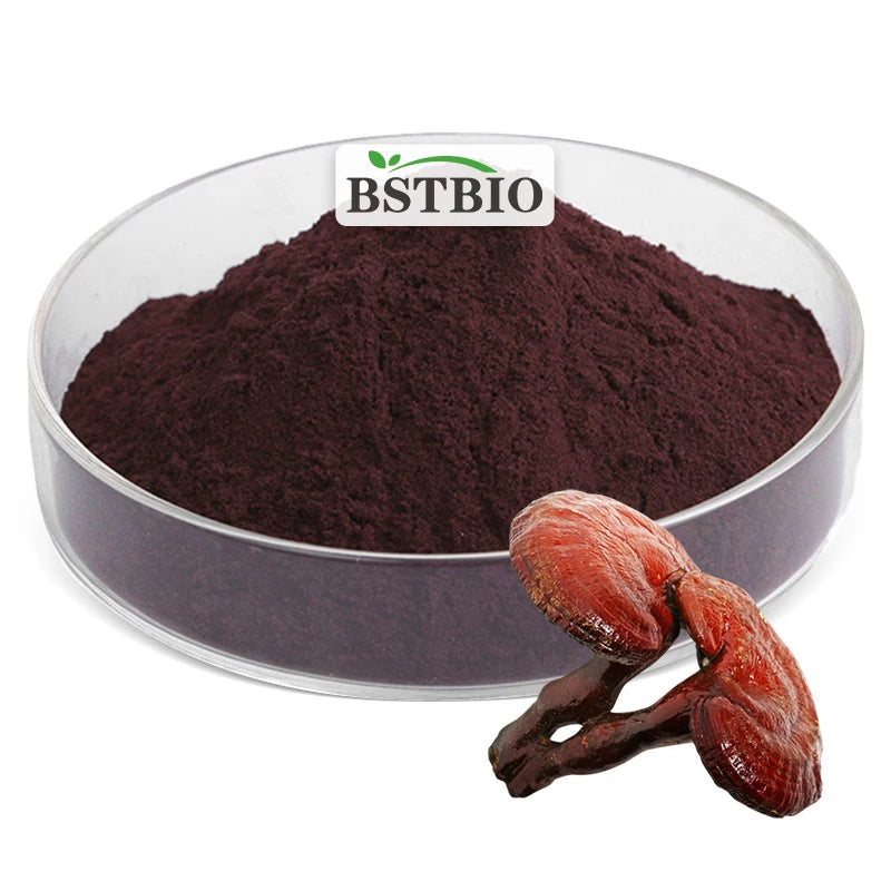 BSTBIO Mushroom Supplements Reishi Powder Shell Broken Ganoderma Lucidum Spore Powder