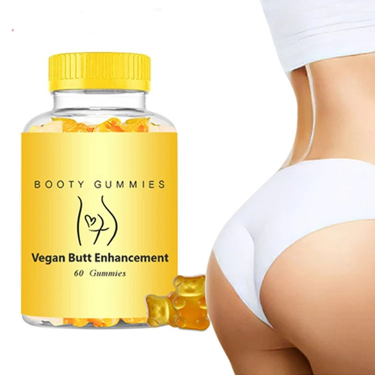 Private Label Herbal Healthcare Supplements Booster Hip Butt Lifting Enlarged Enlargement Gummy Candy