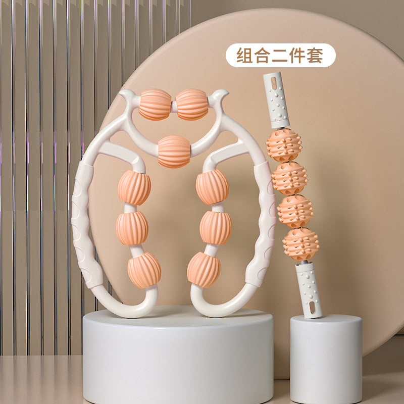 Foam Roller Leg Beauty Tool Roller Muscle Relaxer Leg Training Massage Equipment Sports Fitness Yoga Massage Stick