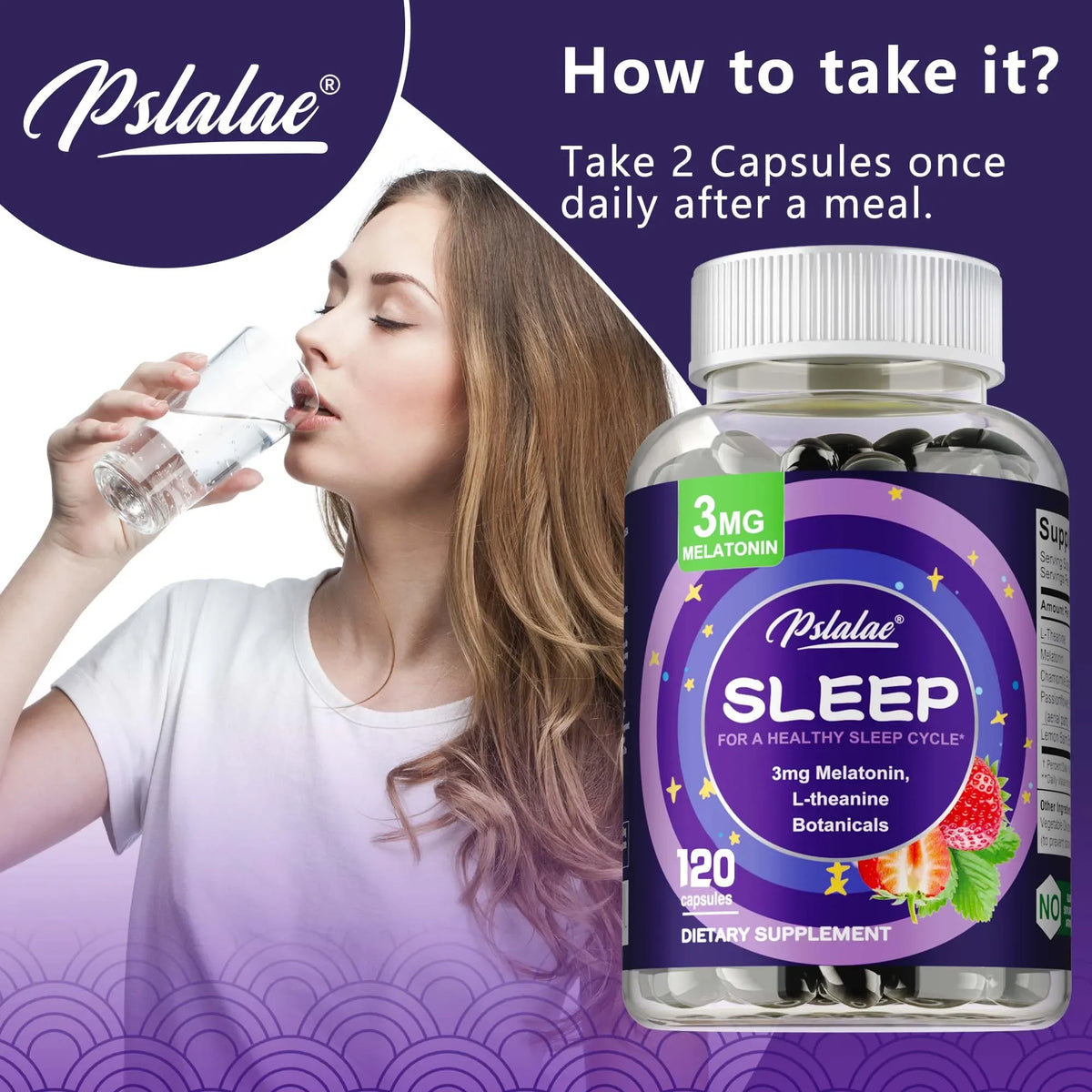 Sleep Supplements - Relieve Stress, Improve Insomnia, Improve Sleep Quality and Deep Sleep