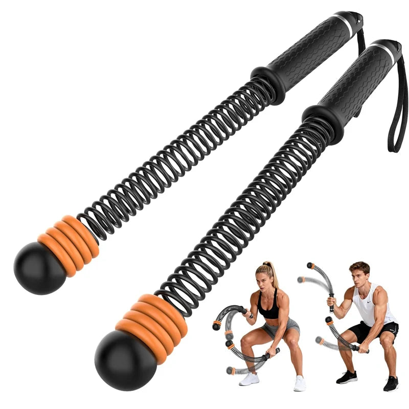 Full Body Workout Fitness Training Rope Equipment Adjustable Resistance Ropeless Battle Rope Ropeless Battle Rope for Home Gym