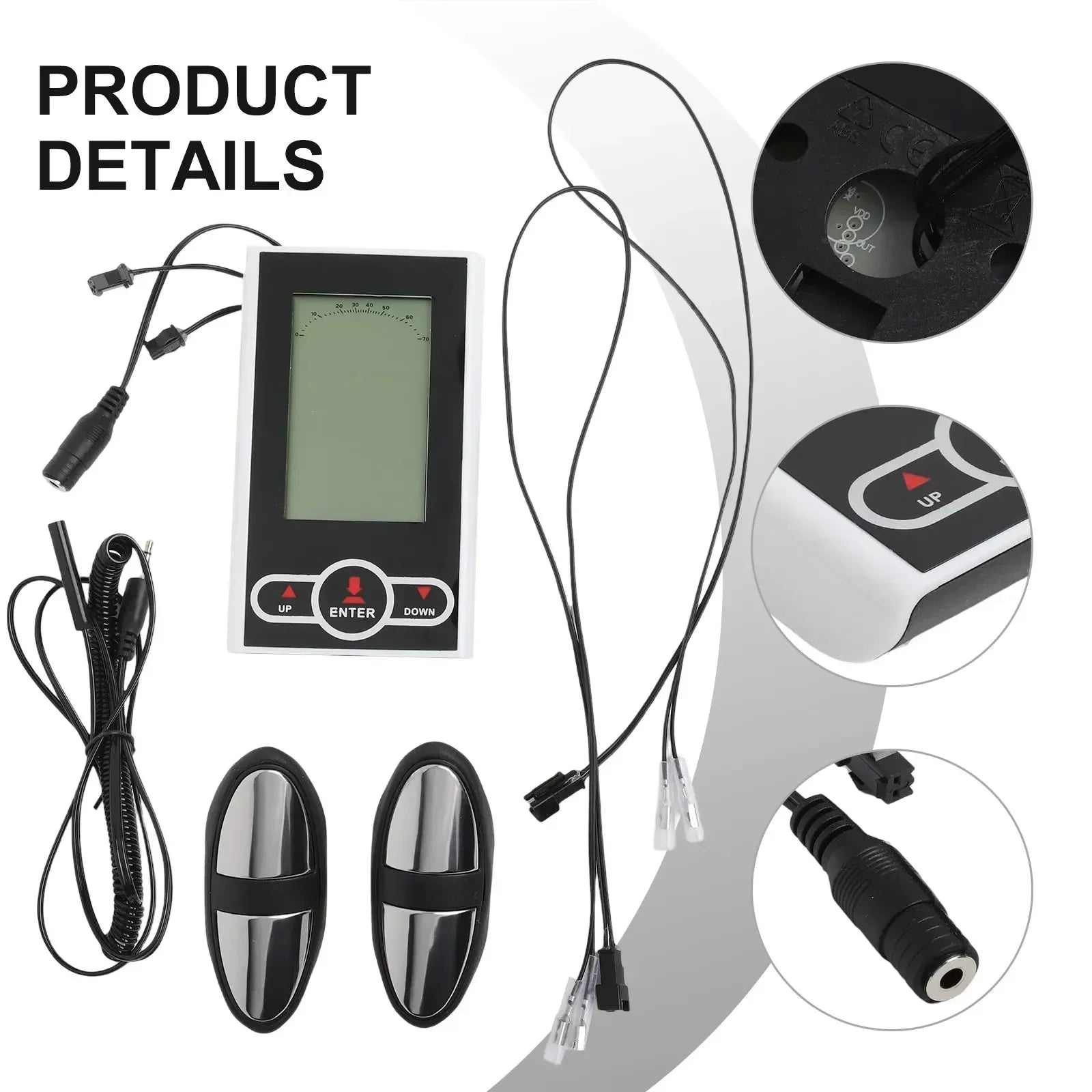 1Set Exercise Bike Monitor Speedometer Stationary Bike Elliptical Trainer Display Exercise Bike Monitor Speedometer Exercise Bik