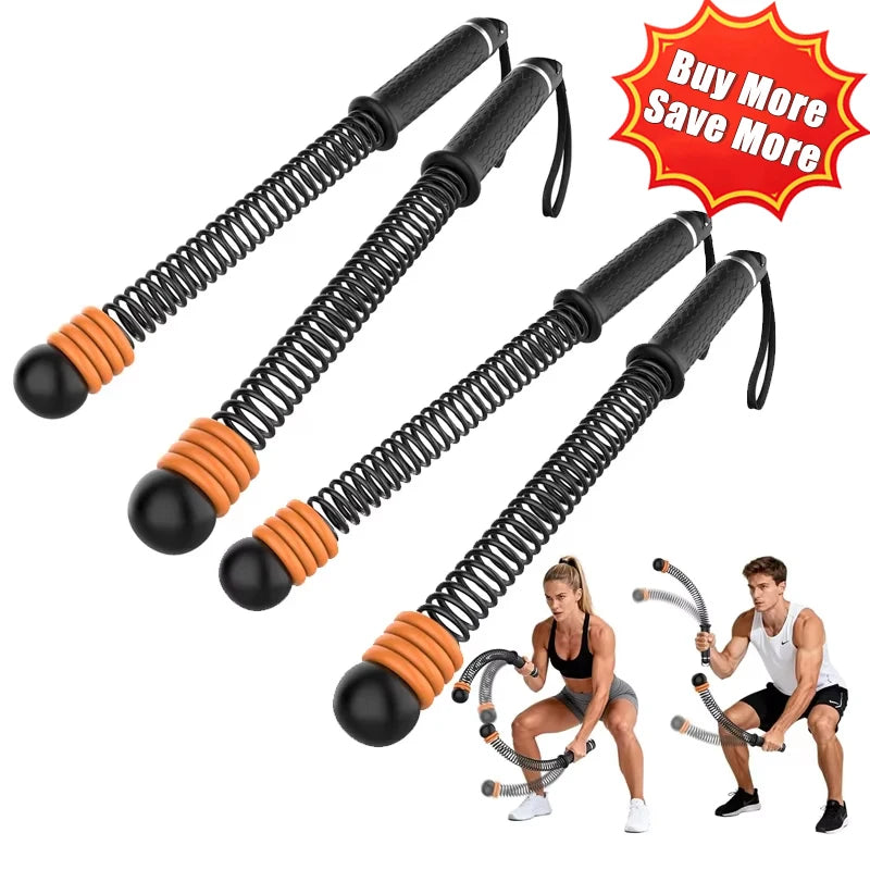 Full Body Workout Fitness Training Rope Equipment Adjustable Resistance Ropeless Battle Rope Ropeless Battle Rope for Home Gym