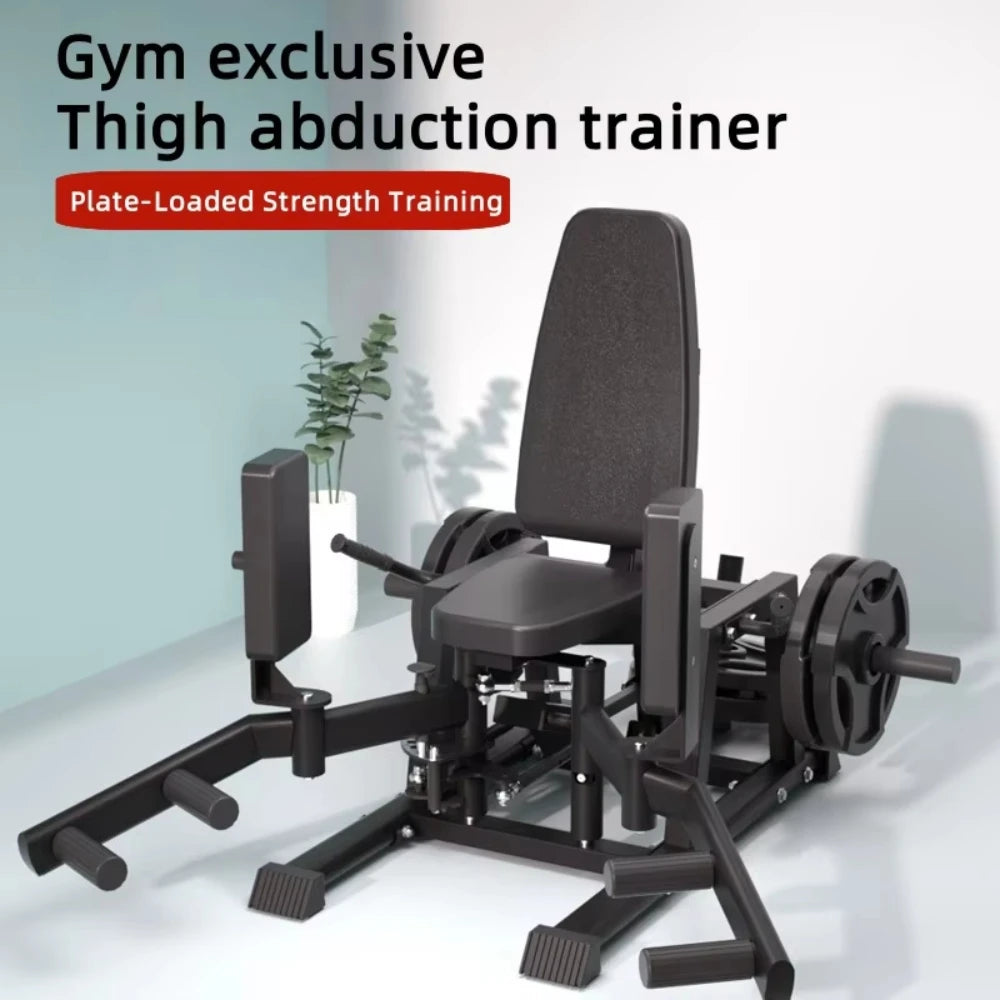 Hip Abductor Adductor Machine Inner Outer Thigh Trainer Lower Body Strength Workout Home Gym Commercial Fitness Equipment Set