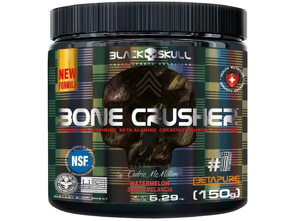Black Skull Pre-Workout By Cedric McMillan 150g