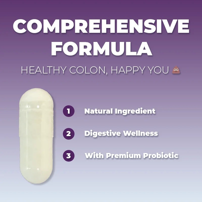 Composite dietary supplement (including psyllium/magnesium),gentle,promotes digestion,making the intestines more comfortable