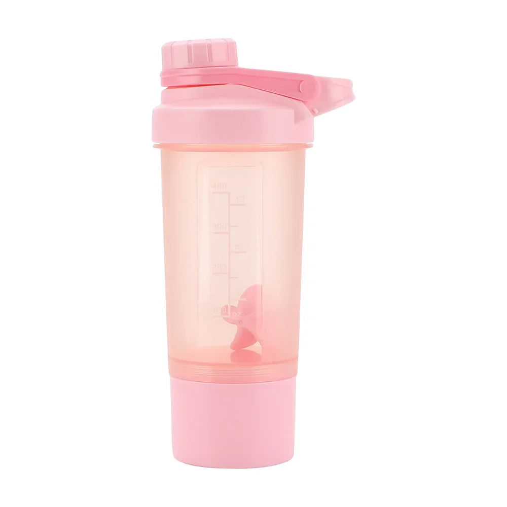 13.5oz Shaker Bottle，Leak Proof Sports Shaker Cups for Protein Shakes，Shaker Bottle for Pre Workout and Travel To Go