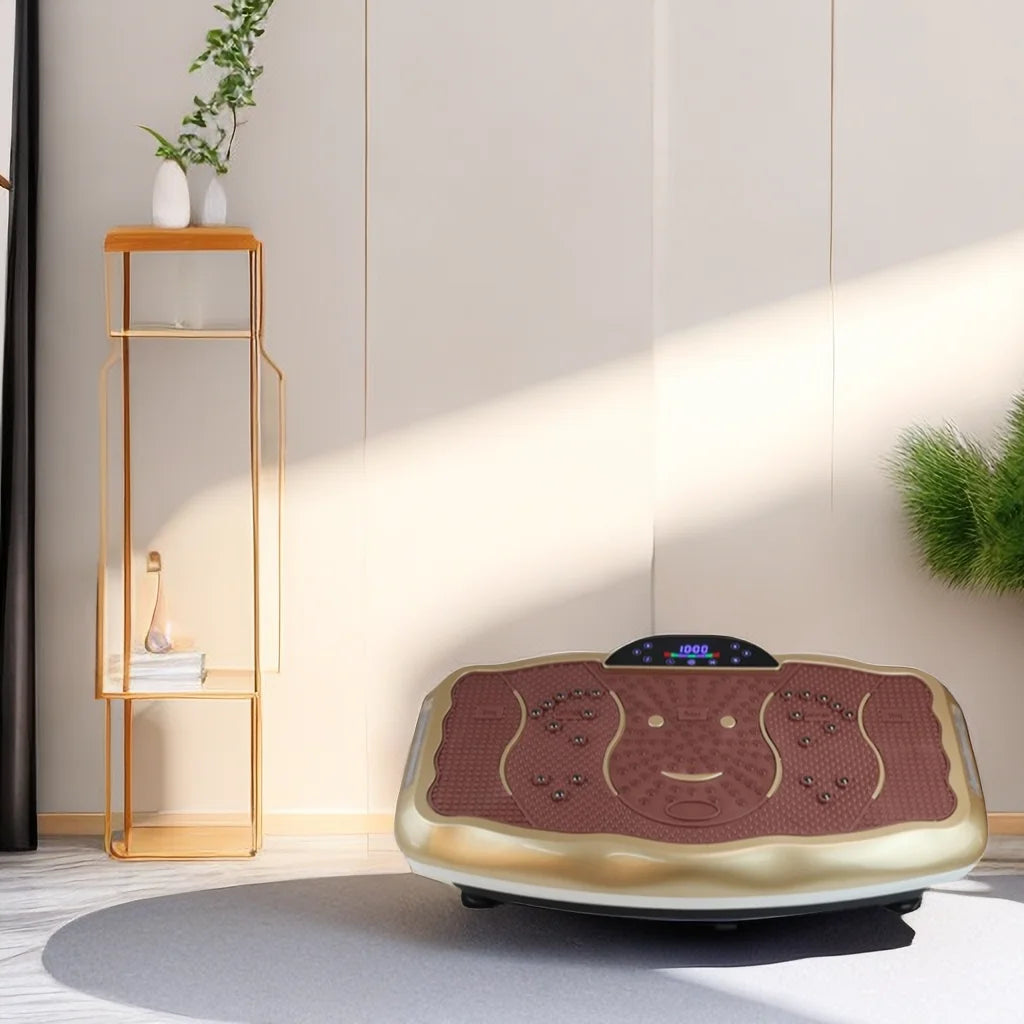 Home Office Massager Fitness Exercise Body Workout Exercise Silent Vibration Plate