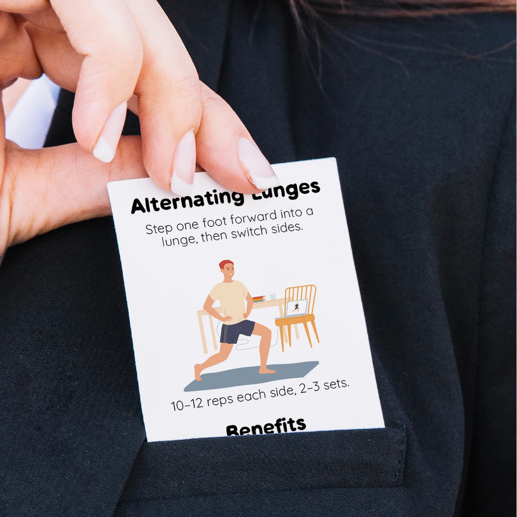 16pcs Home Workout Exercise Cards,Illustrated Guide With Instructions,Portable Fitness Flashcards For Training,Yoga,Fitness Gift