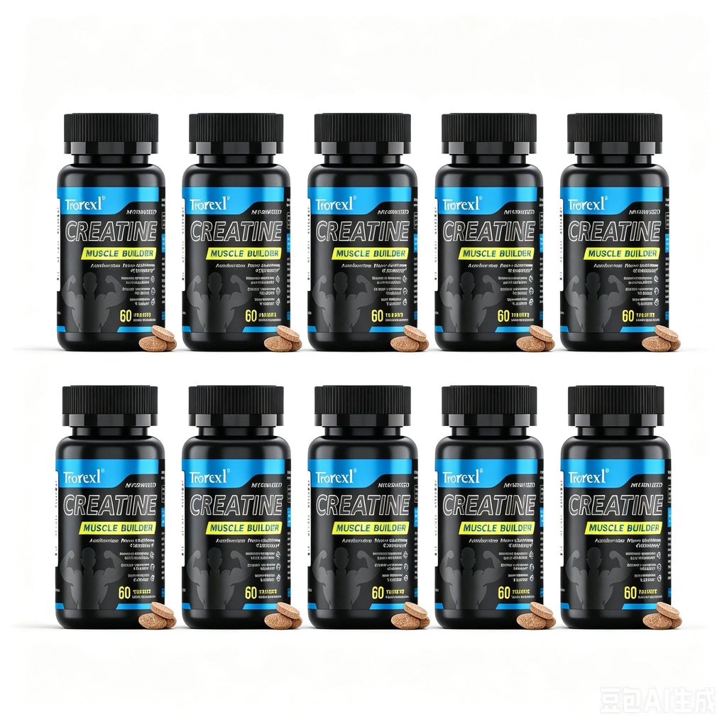 Micronized Creatine Tablets, High Absorption Muscle Builder for Men, Boost Muscle Growth Energy & Pre Workout Performance