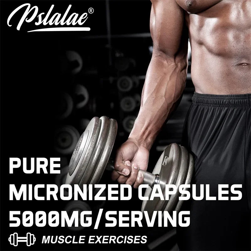 Creatine Monohydrate - 5000 Mg Per Serving, Pre-workout Creatine To Help Build Muscle, Enhance Energy and PerformanceSupplements