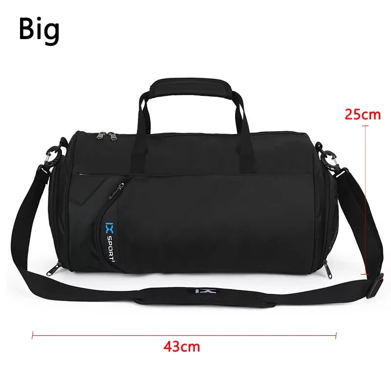 Travel Bag with Independent Shoe Compartment Dry Wet Separation Handbag Travel Sports Gym Bag Crossbody Luggage Bag