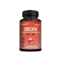 Iron Supplement - Boost Energy, Improve Concentration, Enhance Immune Function, Reduce Fatigue, Help Hemoglobin Balance, Non-GMO