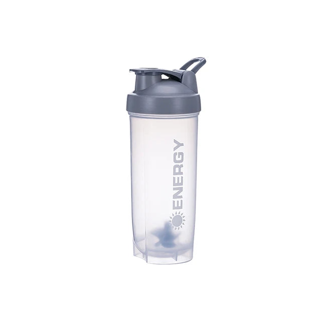 500/700ml Portable Shaker Bottle with Stirring Ball Is Perfect for Protein Shakes and Pre-workout Water Bottles Without BPA
