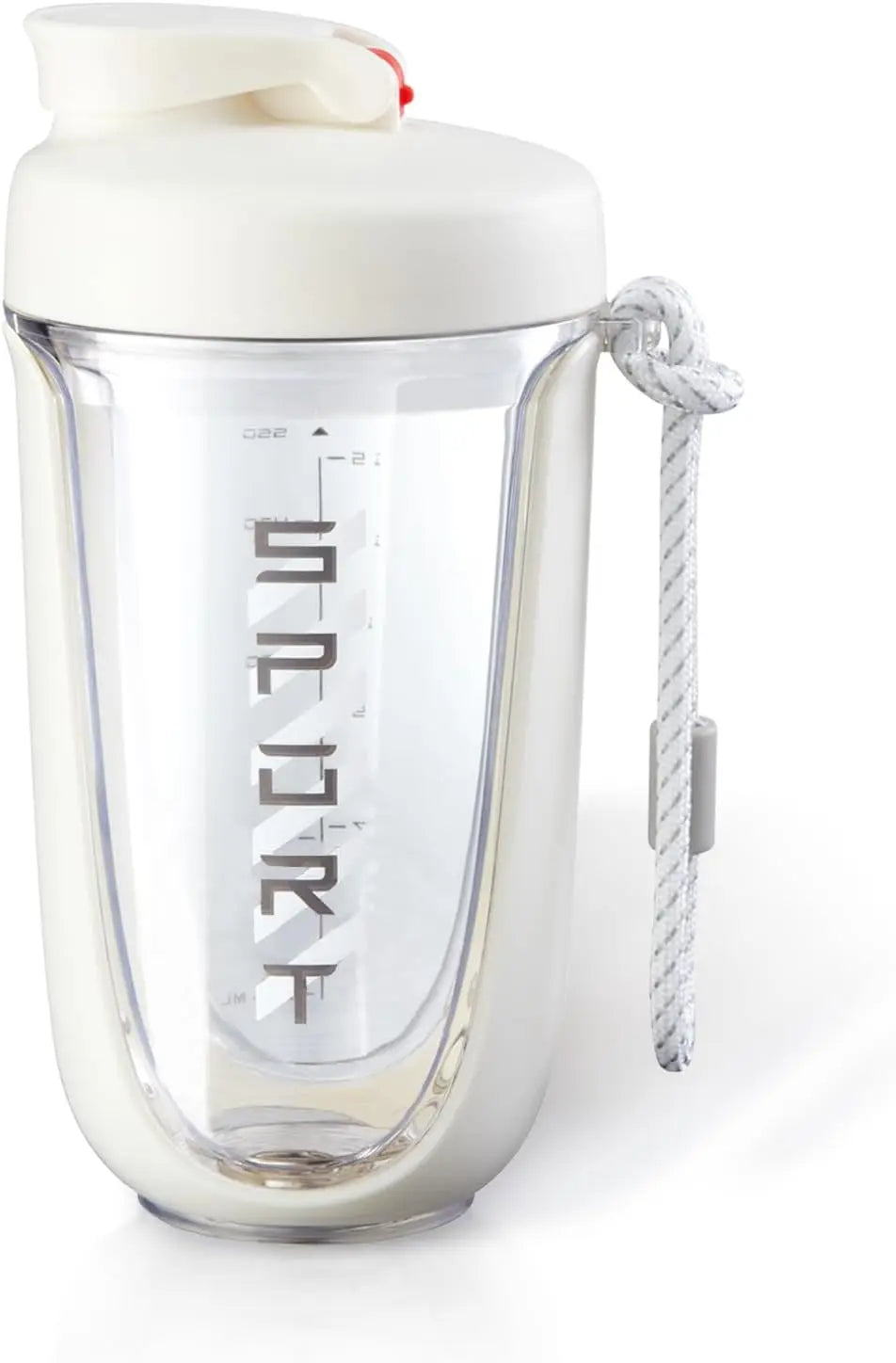 Premium Protein Powder Shaker, 590 Ml/20 Oz, Leak proof Tritan Ideal for Pre-workout Drinking. BPA free Contains Plastic Ball