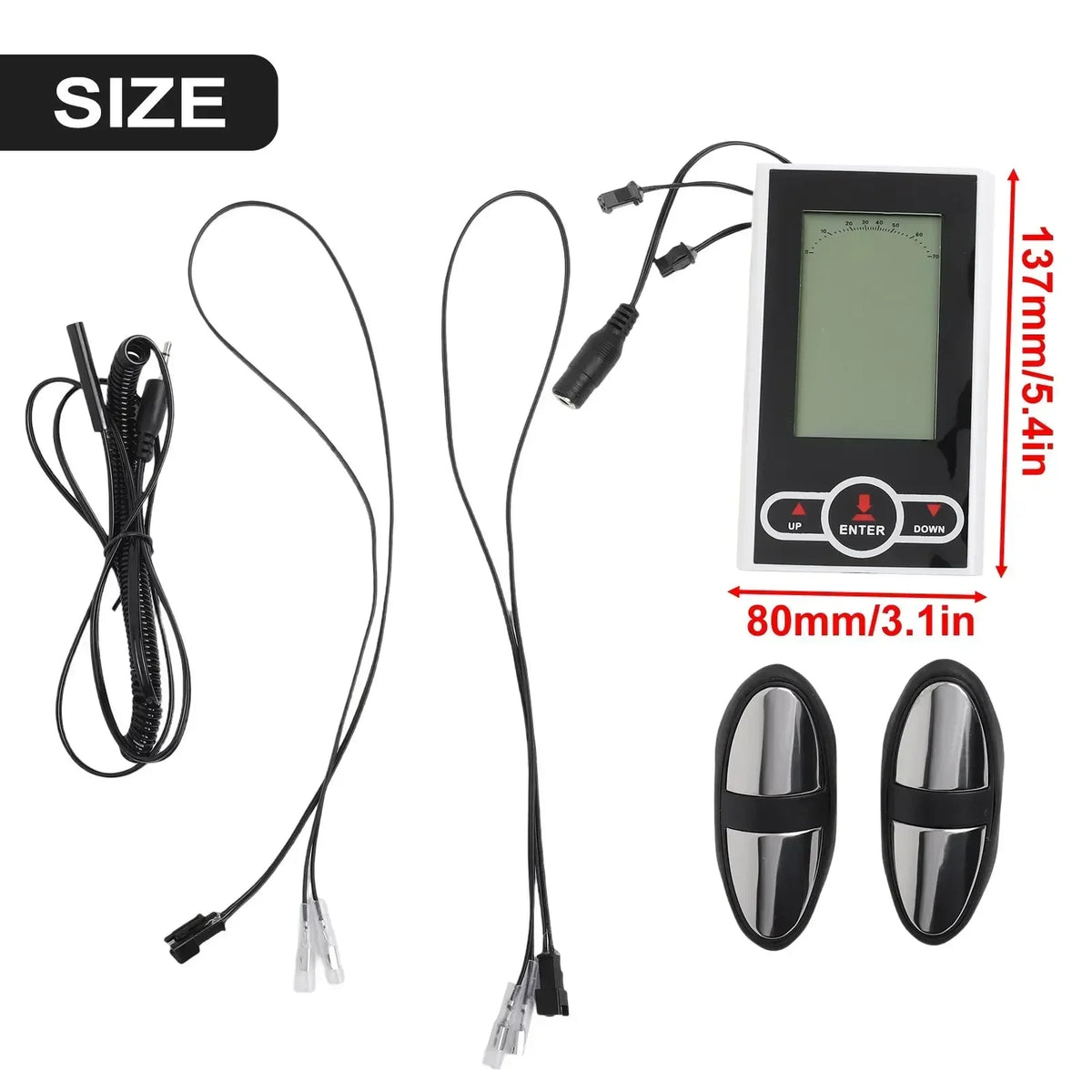 1Set Exercise Bike Monitor Speedometer Stationary Bike Elliptical Trainer Display Exercise Bike Monitor Speedometer Exercise Bik